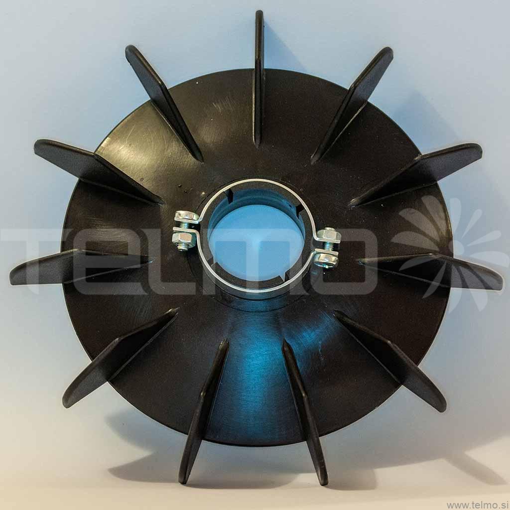 Ventilator za elektromotor - dvodelna kovinska objemka