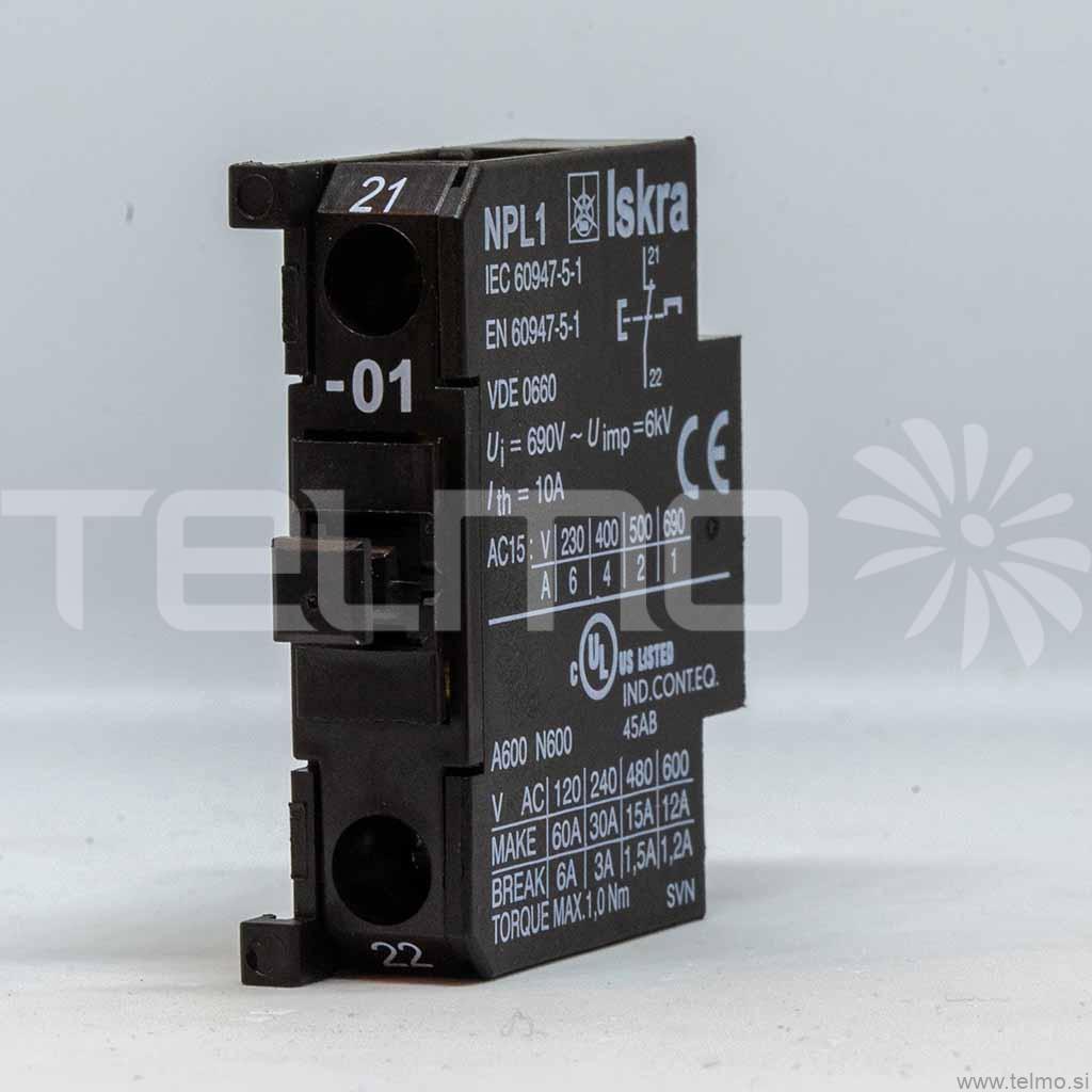 Pomožni rele Iskra NPL