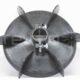 Ventilator za elektromotor PVC - pritrditev z dvema vijakoma
