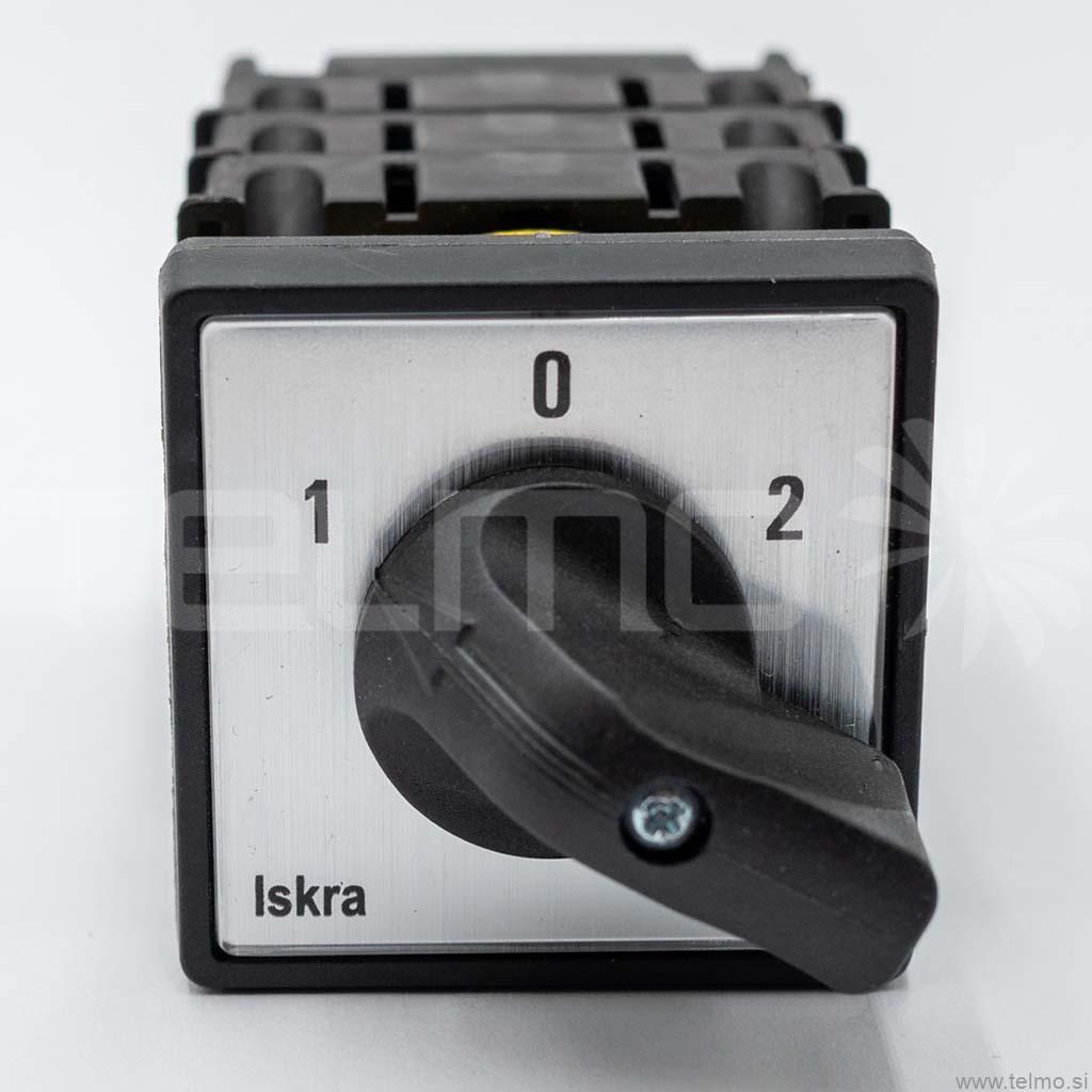 Grebenasto stikalo 1-0-2 - Iskra