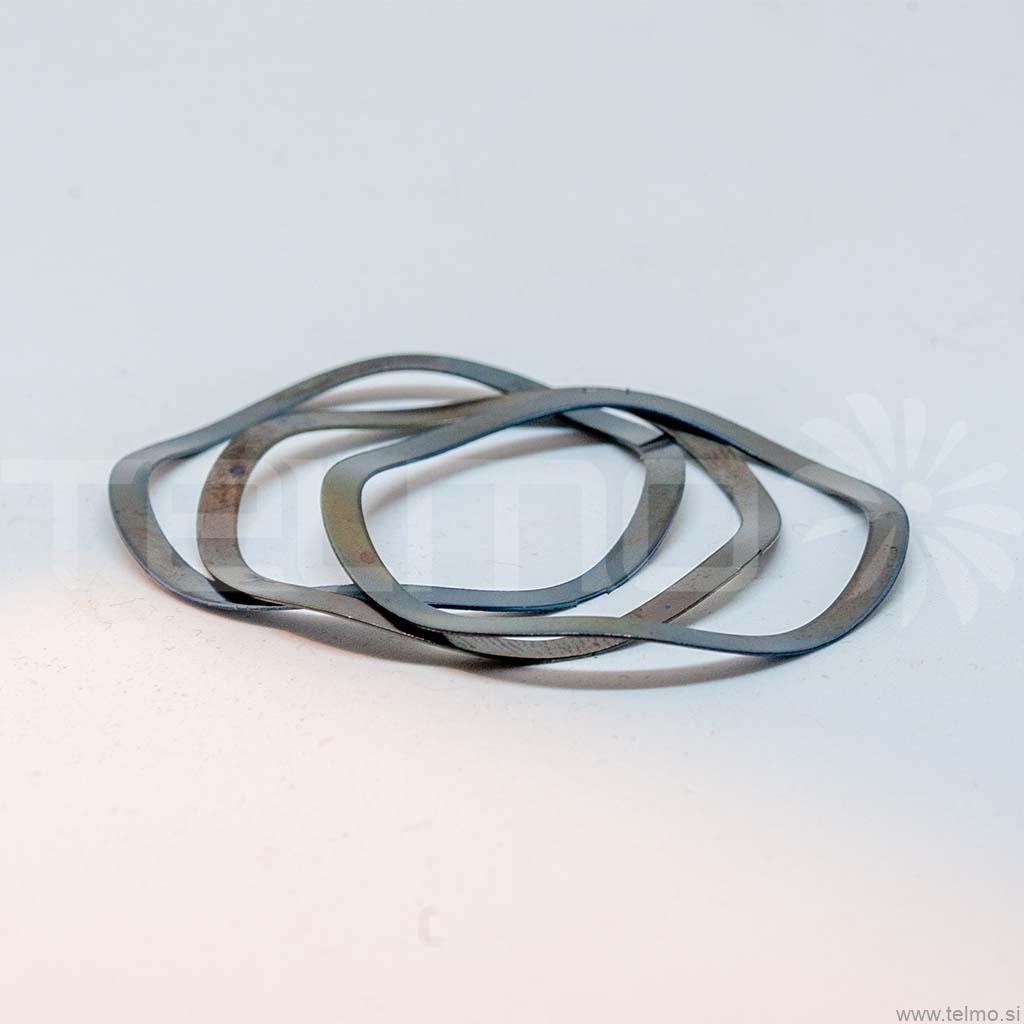 Valovite vzmetne podložke