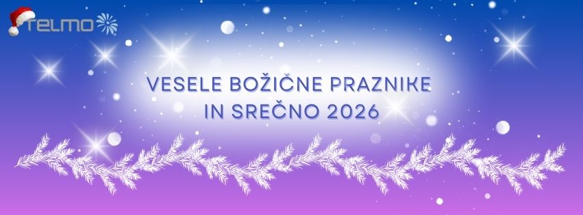 Vesel božič in srečno novo leto 2026